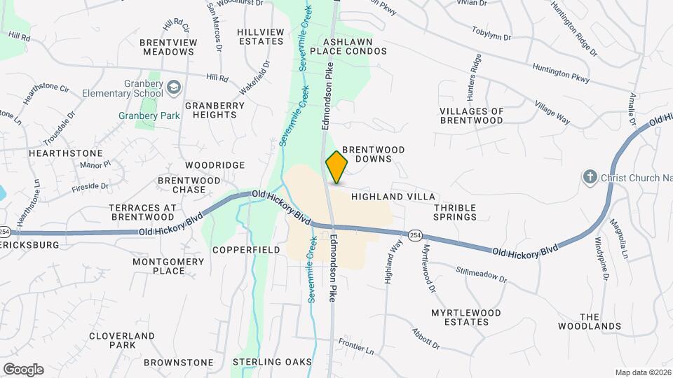 103 Brentwood Square Map and Location Details