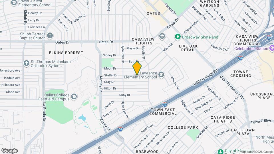 3500 Statler Dr Map and Location Details