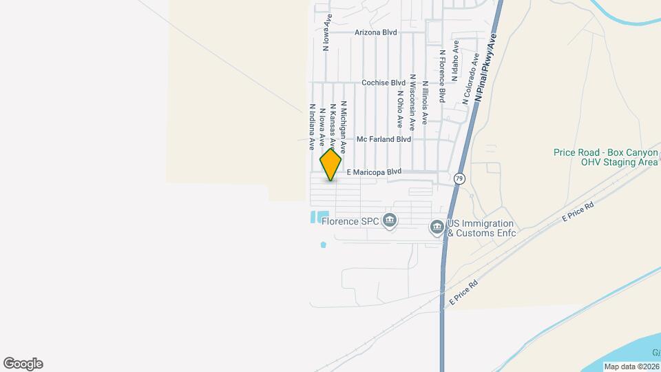 125 E Gila Dr Map and Location Details