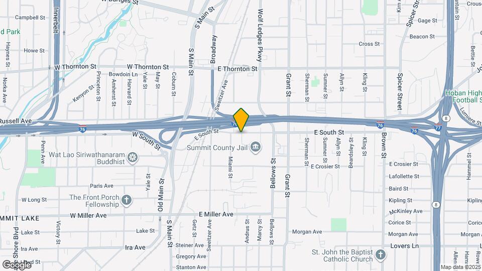 102 S Balch St, Unit #1 lower Mapa y Detalles de la Ubicación