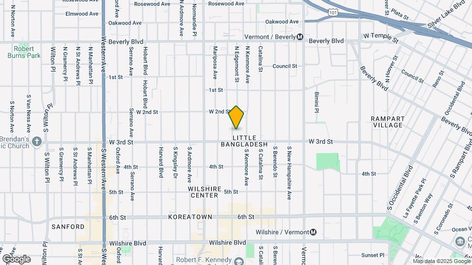 248 S Alexandria Ave Map and Location Details