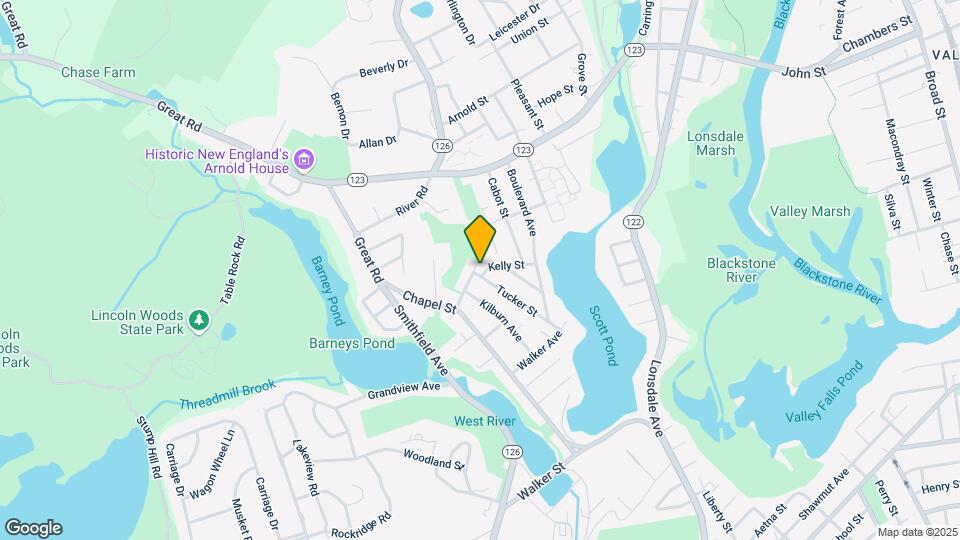54 Kelly St, Unit Duplex Map and Location Details