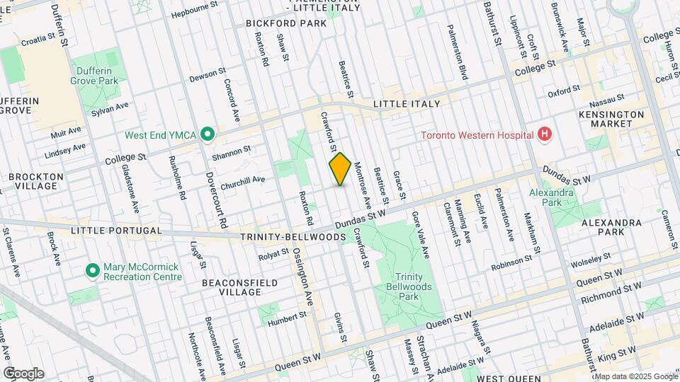 300 Crawford St Map and Location Details