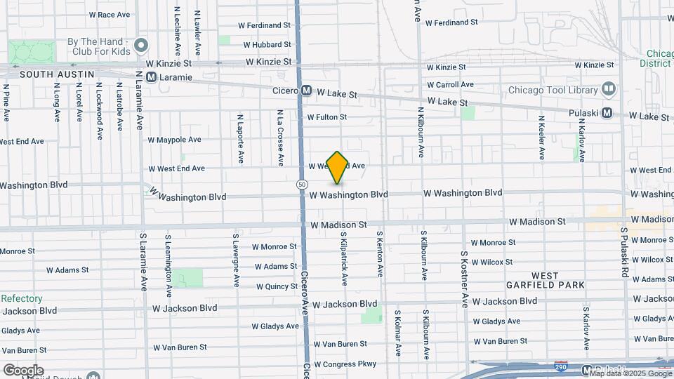 4706 W Washington Blvd Map and Location Details