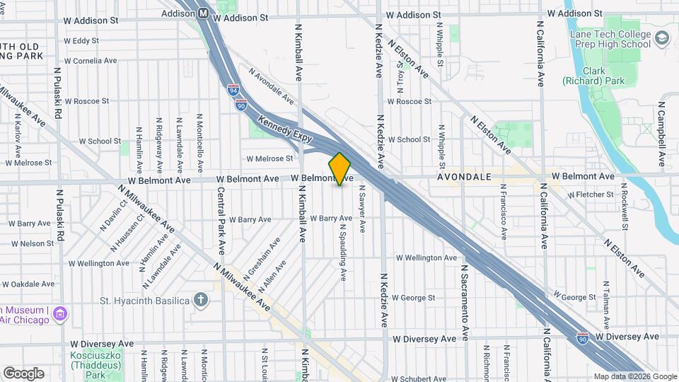 3144 N Spaulding Ave, Unit 1 Mapa y Detalles de la Ubicación