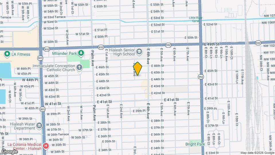 309 E 44th St, Unit Efficiency Mapa y Detalles de la Ubicación