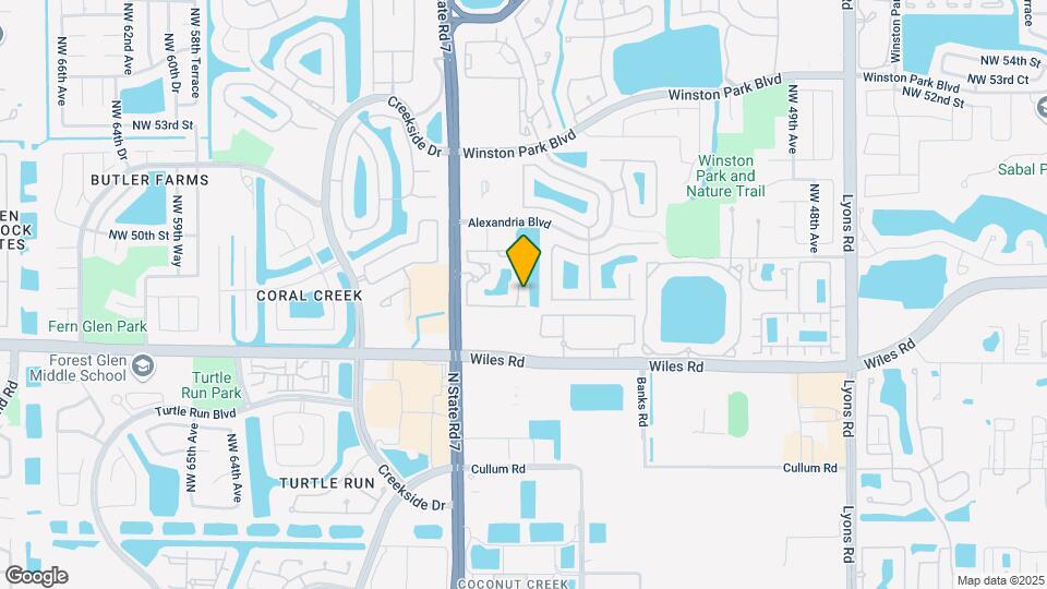 4824 N State Rd 7 Map and Location Details