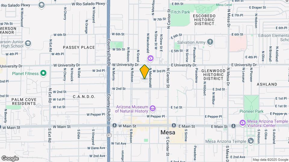228 N MacDonald St Mapa y Detalles de la Ubicación