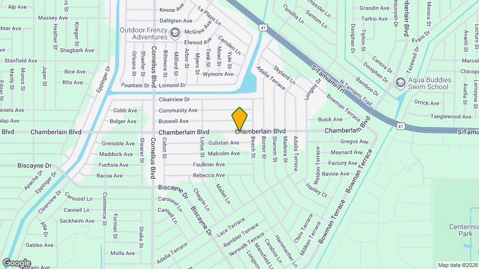 15239 Chamberlain Blvd Map and Location Details