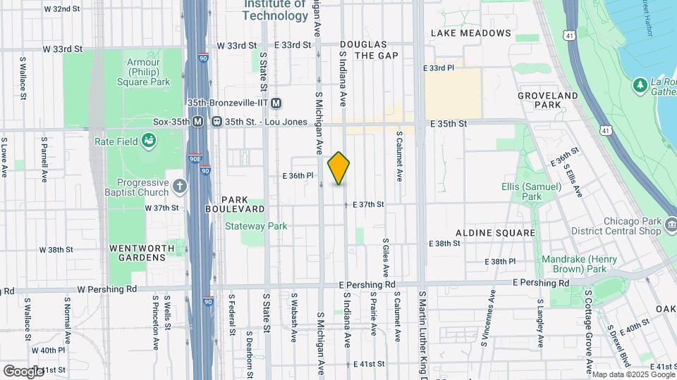 3654 S Indiana Ave Map and Location Details