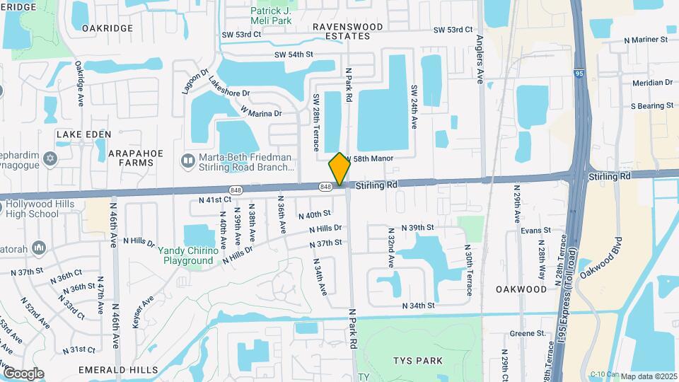 3311 N 41st Ct Map and Location Details