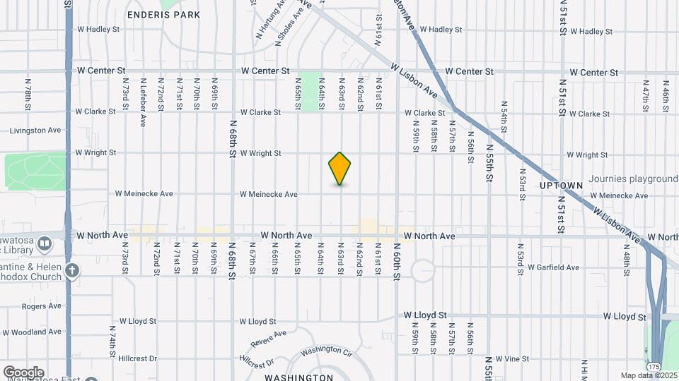 6310 W Meinecke Ave, Unit Upper unit Map and Location Details
