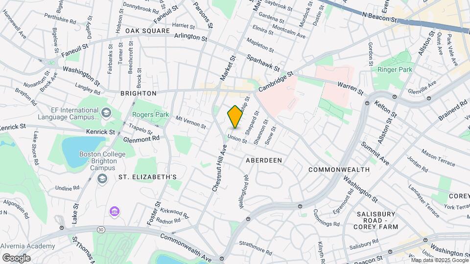 56 Winship St, Unit 1 Map and Location Details
