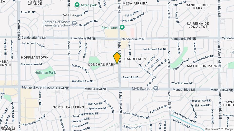 2517 Eubank Blvd NE-Unit -2517 Map and Location Details
