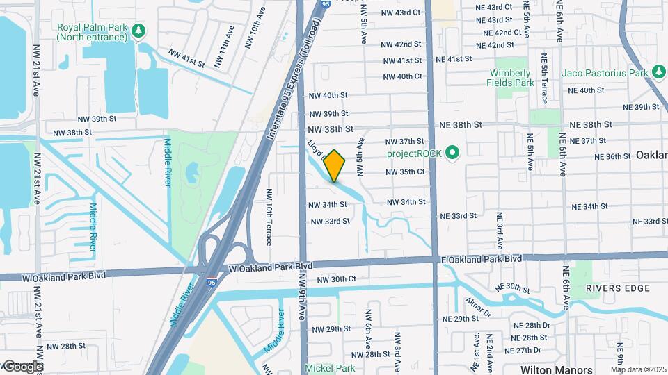 755 NW 35th St Map and Location Details
