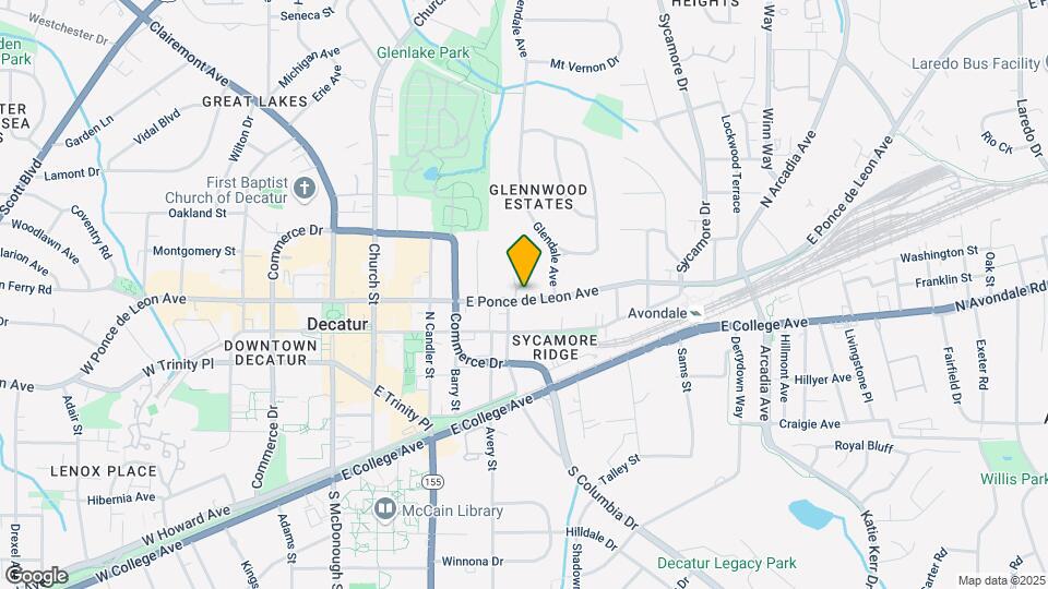 516 E Ponce De Leon Ave Map and Location Details