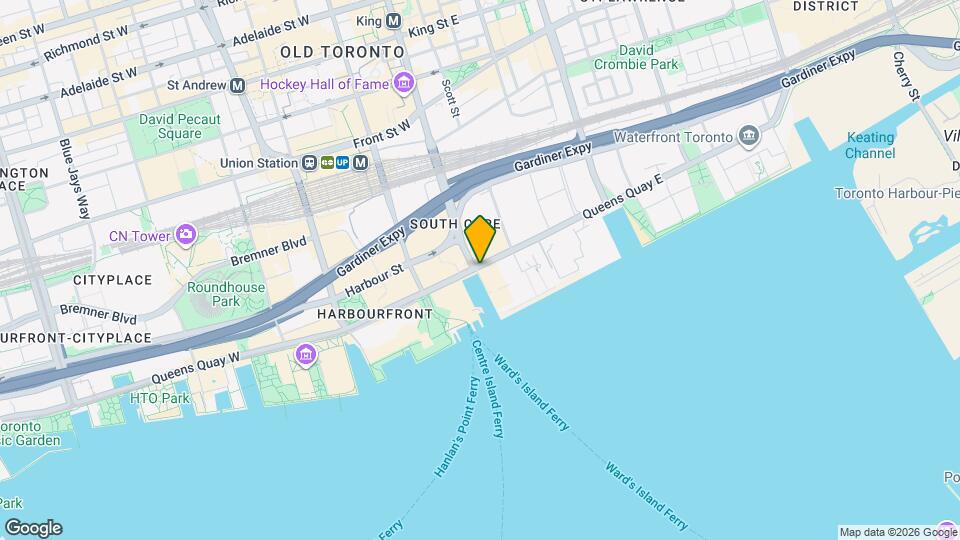 29 Queens Quay E Map and Location Details