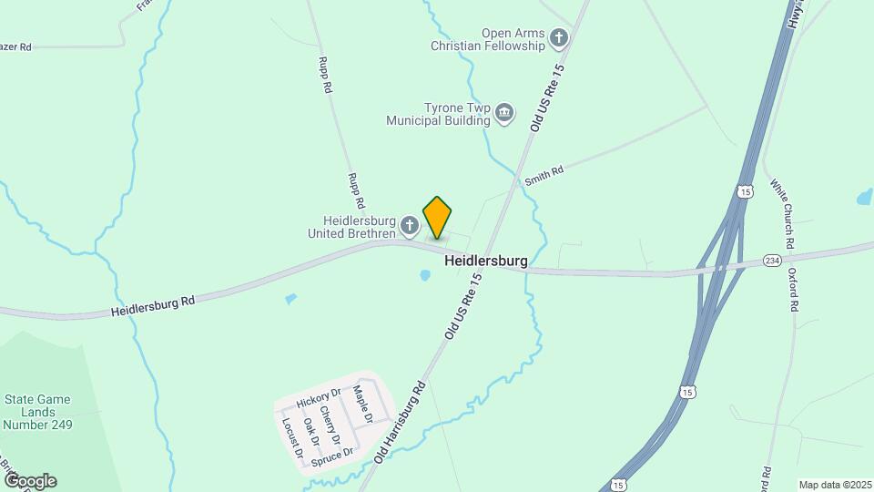 2764 Heidlersburg Rd Map and Location Details