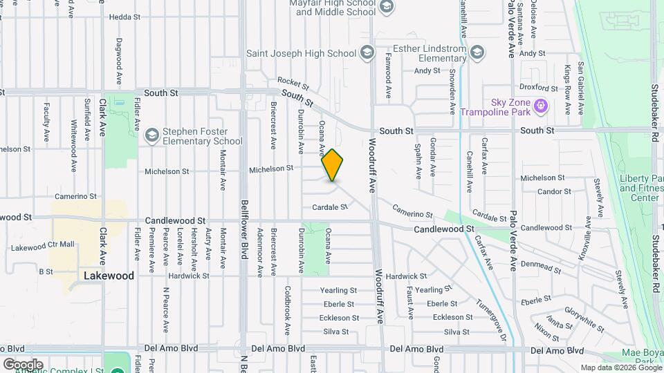 5411 Ocana Ave Map and Location Details