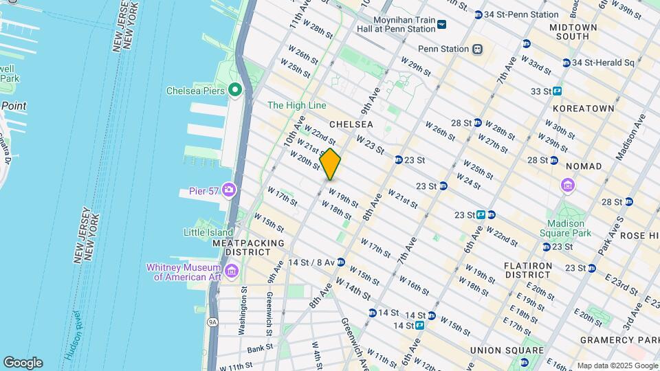 152 Ninth Ave Mapa y Detalles de la Ubicación