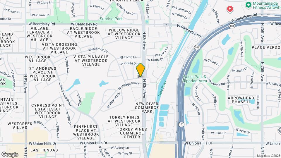 19405 N 83rd Dr Map and Location Details