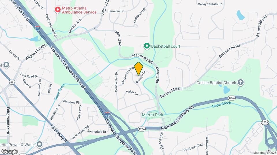 701 Rosalyn Dr Map and Location Details