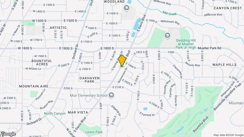 1953 S Davis Blvd, Unit 3000 SF House Map and Location Details
