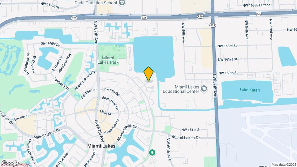 15485 Miami Lakeway N, Unit 108 Map and Location Details