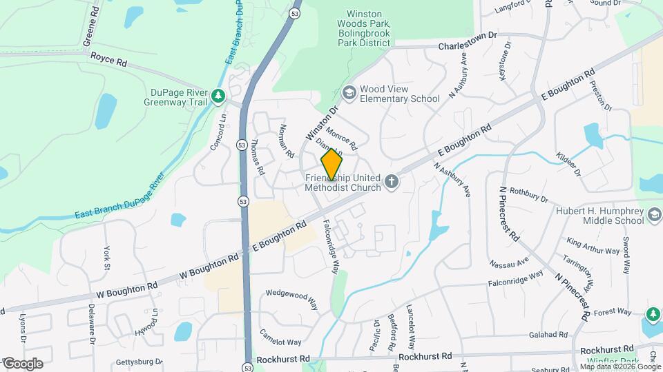 519 Racine Ln Map and Location Details