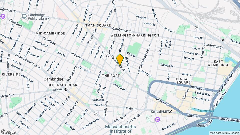 82 Hampshire St, Unit 3 Mapa y Detalles de la Ubicación