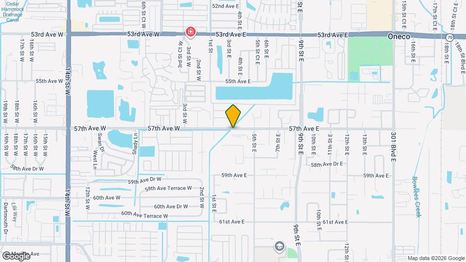 305 57th Ave Dr E Map and Location Details