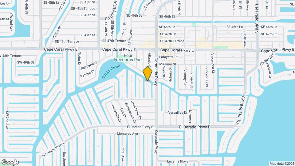 5105 Atlantic Ct, Unit #1 Map and Location Details