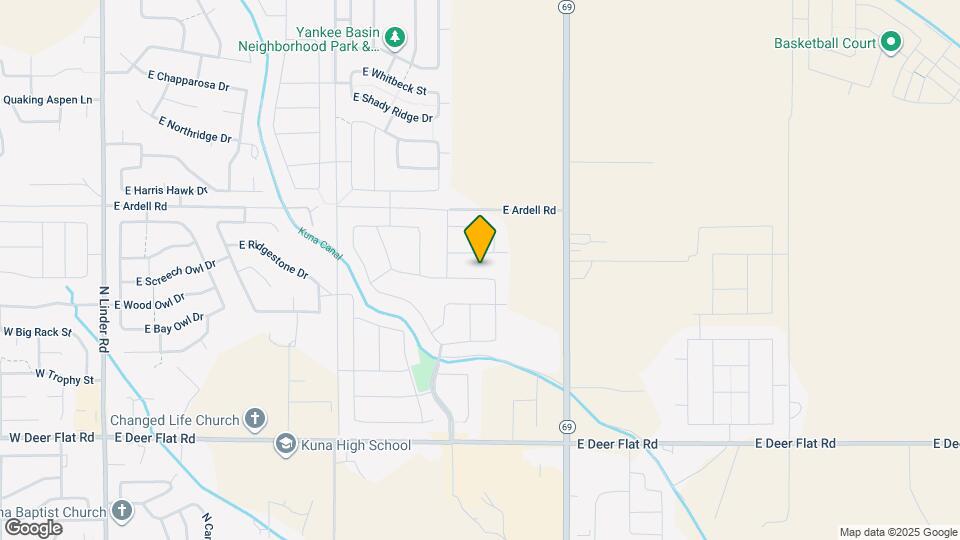 1286 E Whig Dr Map and Location Details