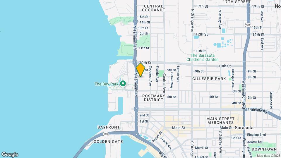 800 N Tamiami Trail Map and Location Details