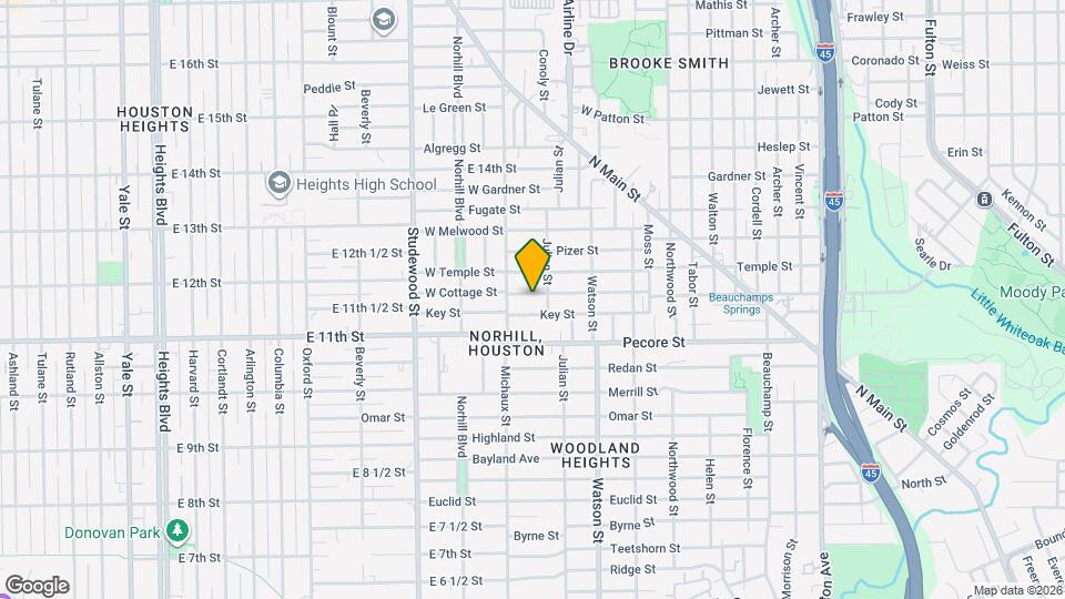 916 W Cottage St Map and Location Details