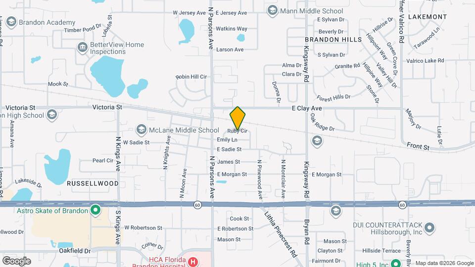 109 Ruby Cir Map and Location Details