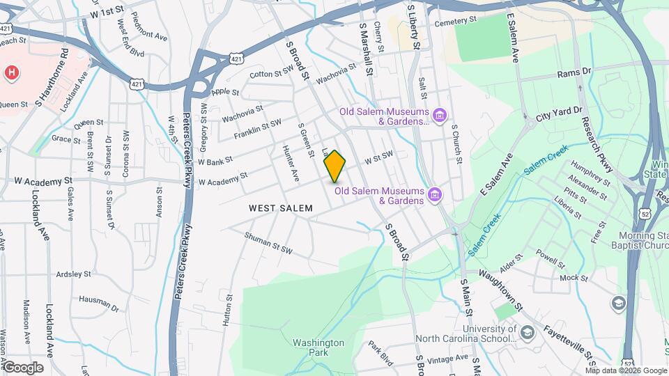 716 Laurel St Map and Location Details