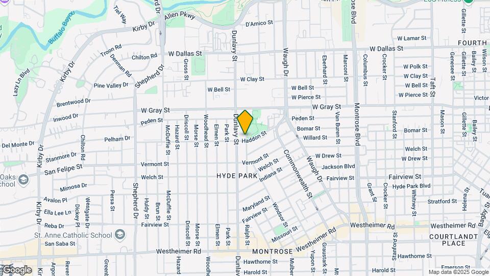 1620 Ridgewood St Map and Location Details