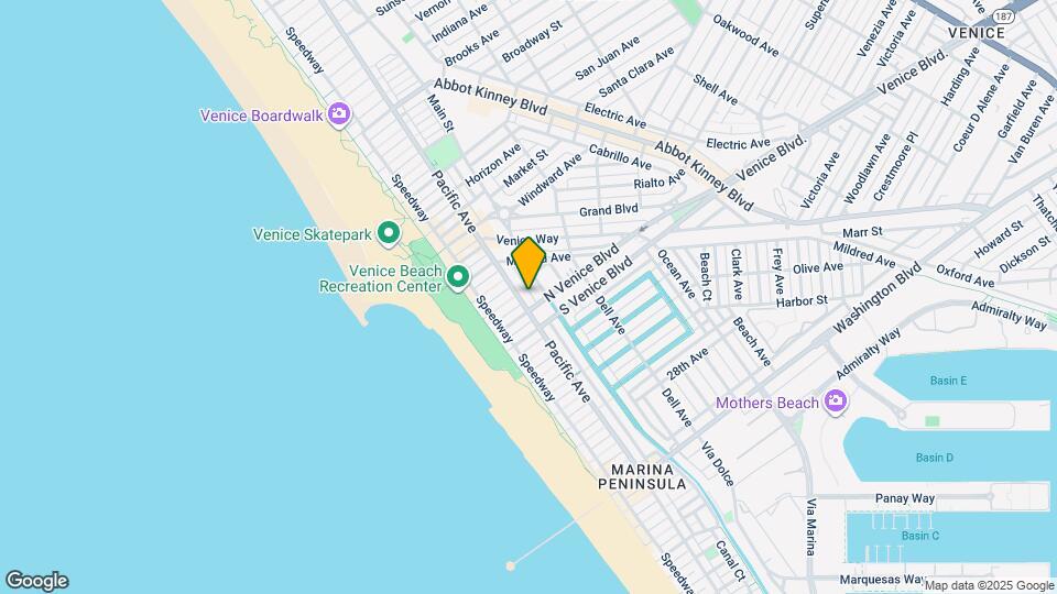 2010 Pacific Ave, Unit #1 Map and Location Details