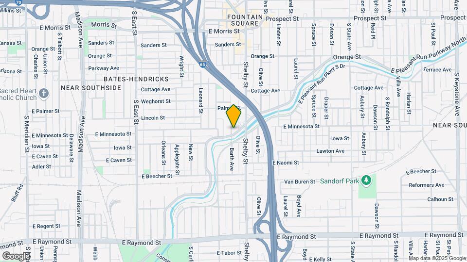1701 Barth Ave Map and Location Details