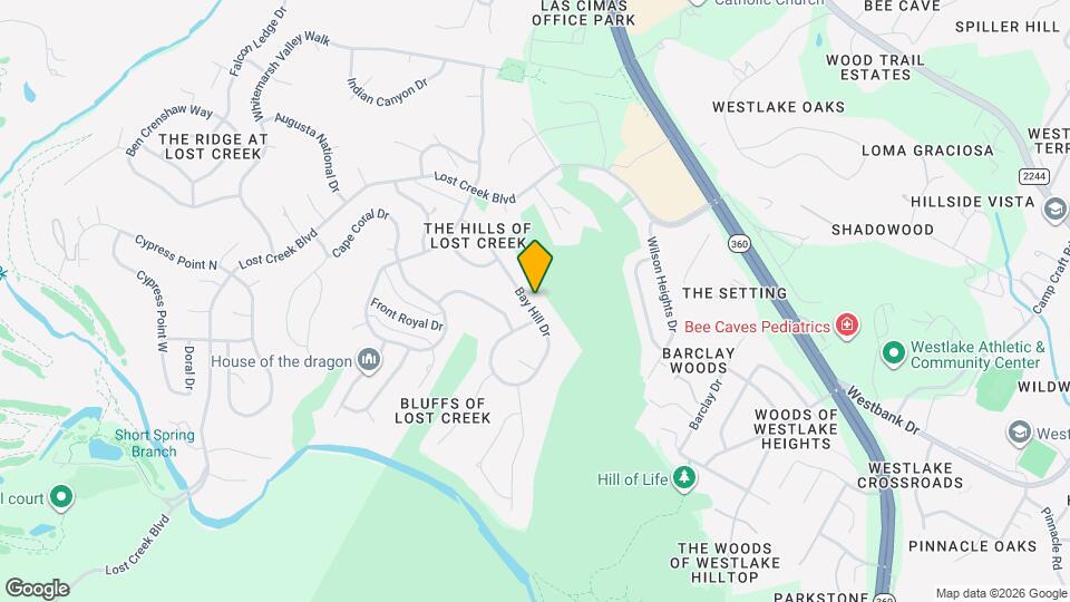 1509 Bay Hill Dr Map and Location Details