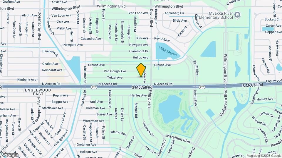 12223 Tetzel Ave Map and Location Details