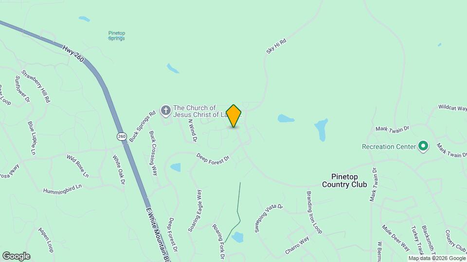 2670 Snow Slope Way Map and Location Details