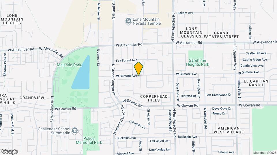 9517 W Gilmore Ave Map and Location Details