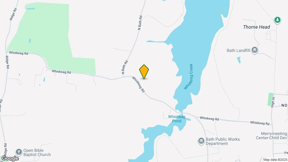 219 Whiskeag Rd Mapa y Detalles de la Ubicación