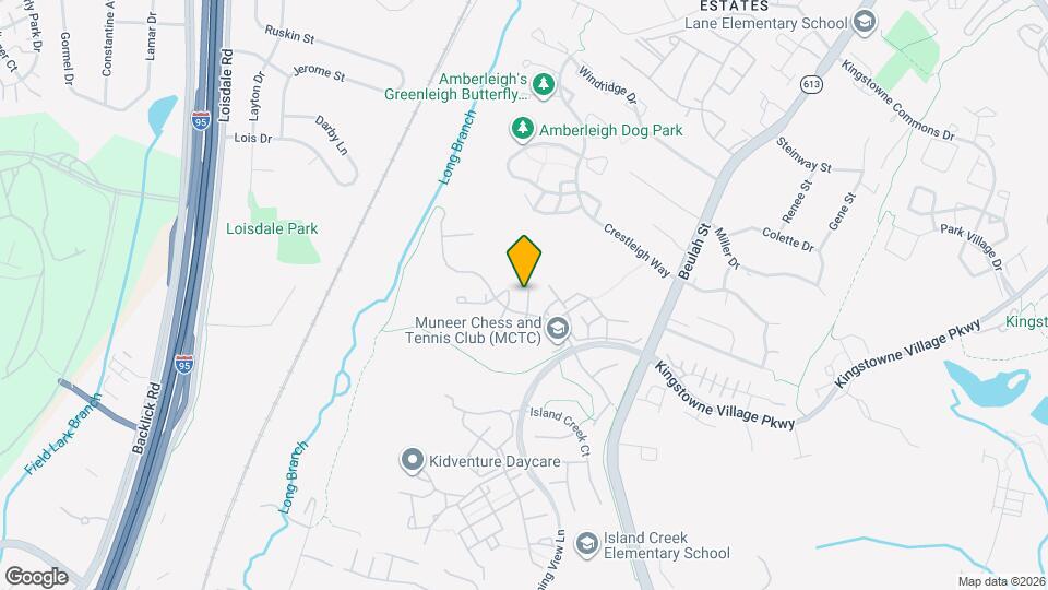 7506 Lamoyne Ct Map and Location Details