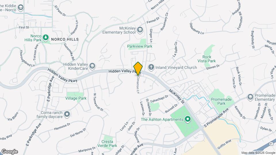 966 Cimarron Ln Map and Location Details