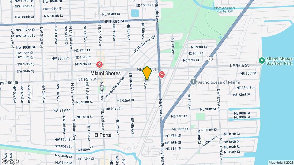 501 NE 94th St Mapa y Detalles de la Ubicación