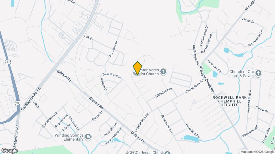 8214 Braids Bend Ct Map and Location Details