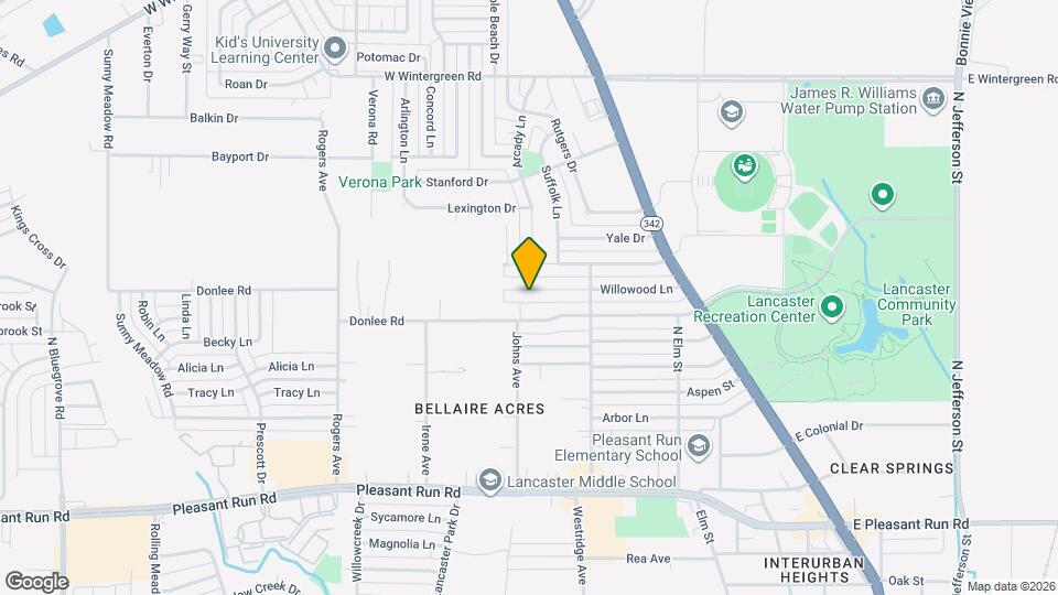 738 Willowood Ln Map and Location Details